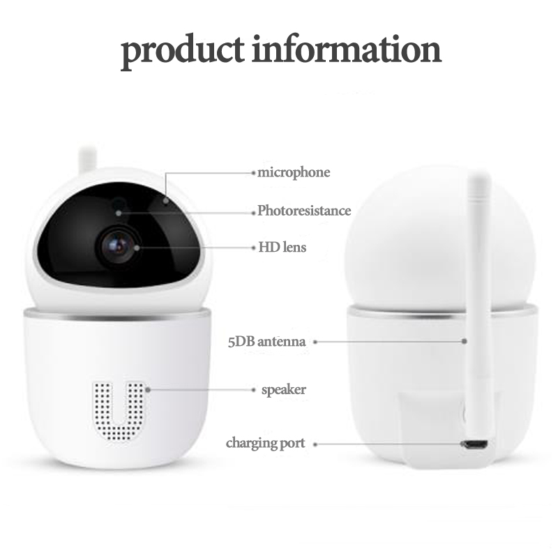 1 million indoor wireless wifi network HD surveillance camera